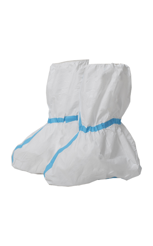 Material nețesut PP+membrană PE+bandă fără sudură Capac de pantofi de unică folosință TTK-S01
